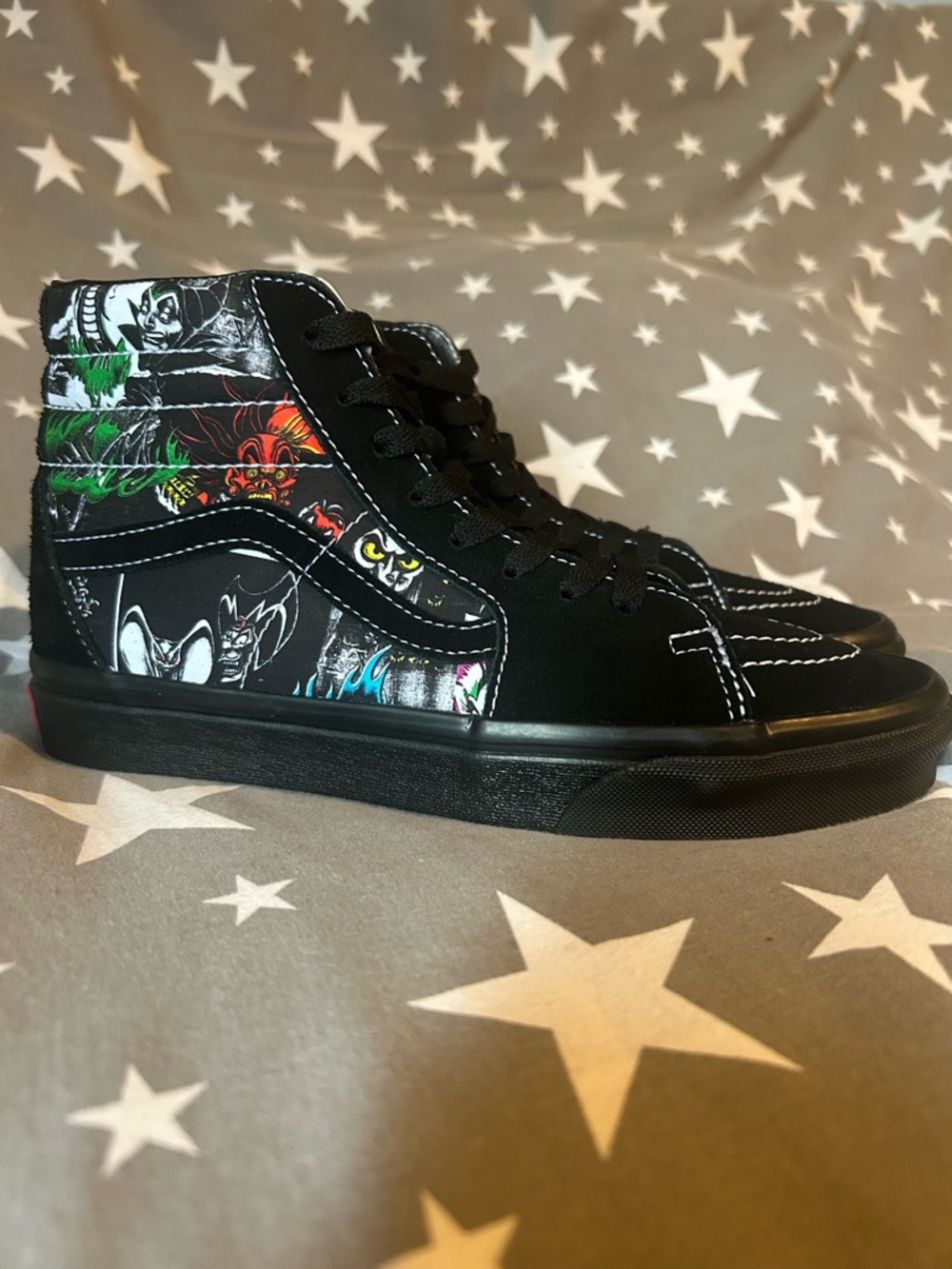 New! Vans Disney Villain Sk8-Hi Sneakers